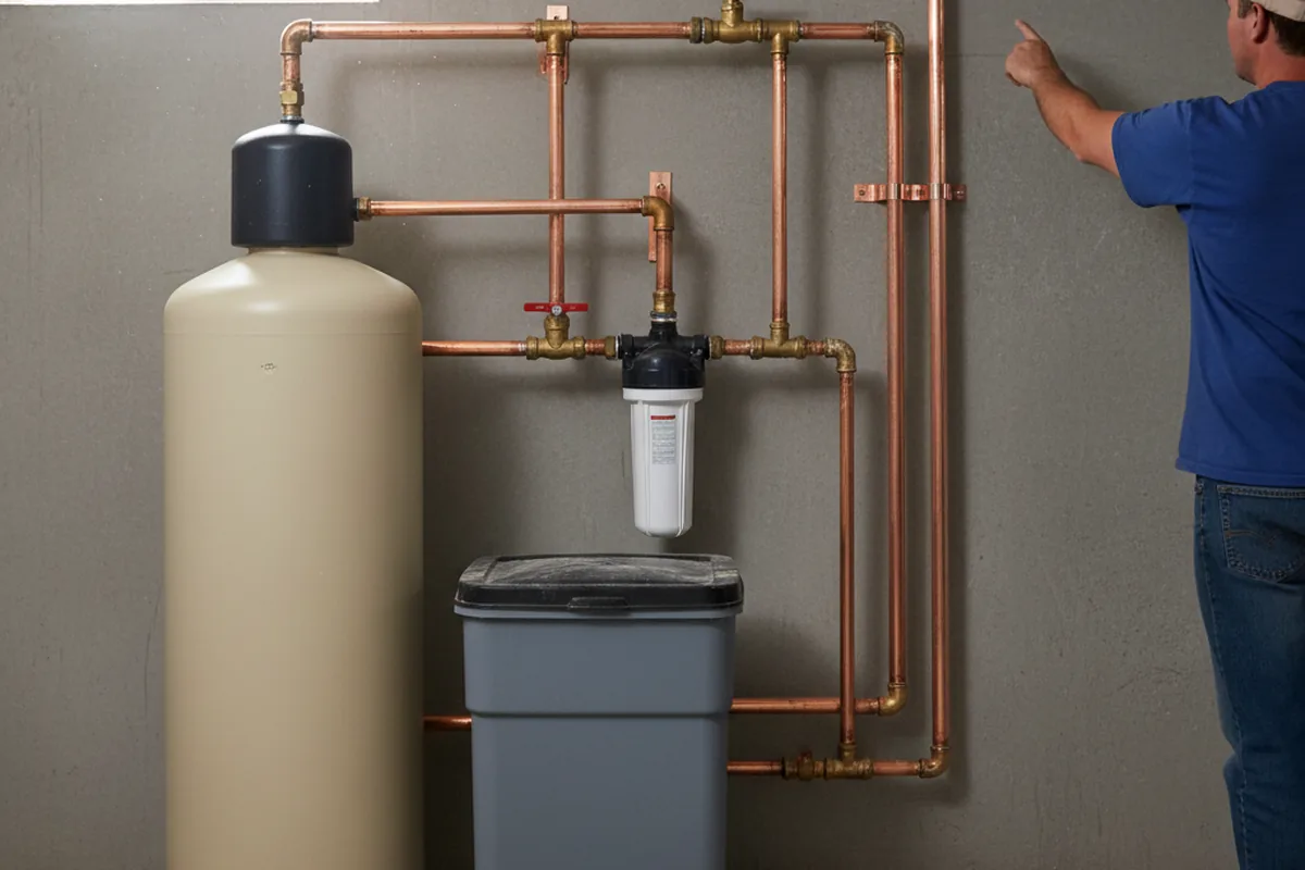 Whole-house water treatment system installed in Bells